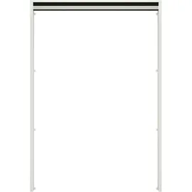 hecht International Insektenschutz Dachfenster Plissee 80 x 160 cm Weiß