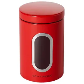 Echtwerk Vorratsdose rund rot 1,4 l