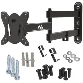 Maclean Brackets Maclean MC-417 TV Wandhalterung, Neigbare/Schwenkbare Halterung für 13-32 Zoll LED/LCD/OLED/QLED/Plasma Fernseher oder Monitor, Max VESA 100 x 100 mm, bis 30kg, Einstellbarer Wandabstand 65-408mm