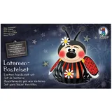 Ursus Laternen-Bastelset Marienkäfer