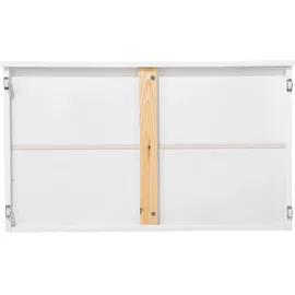 Beliani Bettschublade 2er Set Kiefernholz Rumilly