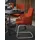 Stressless Stressless® Polsterstuhl »Laurel«, ROHLEDER Stoff Q2 FARON, Stahl, rot (rust q2 faron, schwarz matt)