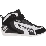 Furygan V4 Vented Motorradschuhe - Schwarz/Weiß / 45