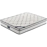 JV Möbel Exklusive Matratze 160 x 200 cm H2 Polyester/Leinen
