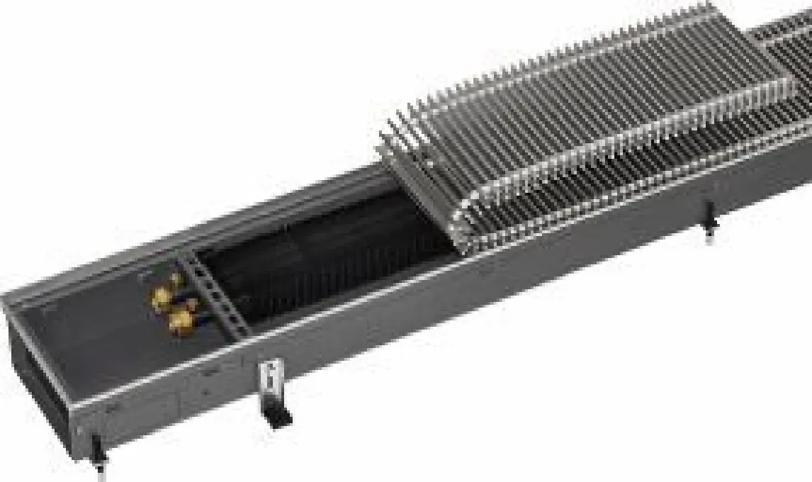 KM Bodenkanalheizung NK 137 Roll-Rost Alu natur elox. 137x120x4600 - 7738318465 ...