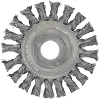FORMAT Rundbürste Stahldraht gezopft 125mm