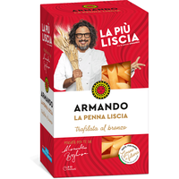 Armando La Penna Liscia,Bronzegezogene Nudeln,100% Italienische Pasta 500g