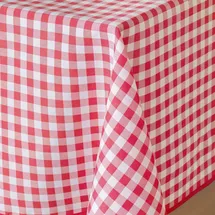 Douceur d'intérieur Tischdecke Quadratisch 150 x 150 cm Rot