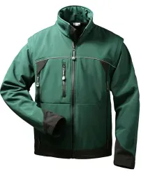elysee® Softshelljacke 2-in-1 SIGMA, grün 1 Stück, Größe: M