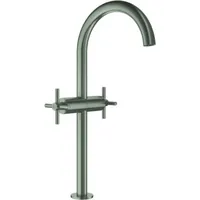 Grohe Atrio Private Collection Einloch-Waschtischbatterie Satin Steel