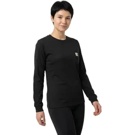 CARHARTT Damen Long Sleeve Shirt, schwarz, XL