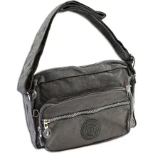 Jennifer Jones Leather OTJ227X Umhängetasche Nylon Grey