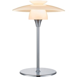 Halo Design - Scandinavia Tischleuchte Ø20 Opal/Chrome - cm - 29.5 cm