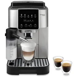 DeLonghi ECAM 220.80.SB Magnifica Start, Intuitives Touch-Bedienfeld, 5 Getränke