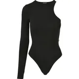 URBAN CLASSICS Organic Stretch Asymmetric Langarm-body Black M