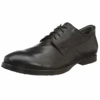 Think WALTA Herrenschuhe - elegante Halbschuhe - Schnürschuhe schwarz NEU - Schwarz - 44,5