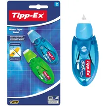 BIC Tipp-Ex Korrekturroller Micro Tape Twist 2er Set