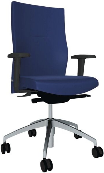 Bürostuhl »Startup II« ohne Armlehnen blau, fm Büromöbel