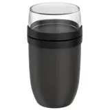 Mepal Ellipse Lunchpot XL 750 ml + 300 ml – Nordic black - Nordic black