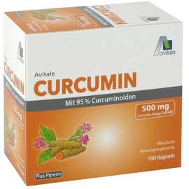 Avitale Curcumin 500 mg Kapseln 180 St.