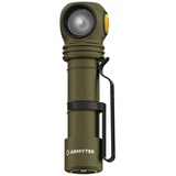 ArmyTek Wizard C2 Pro Olive White LED Taschenlampe mit Gürtelclip akkubetrieben 2500lm 115g