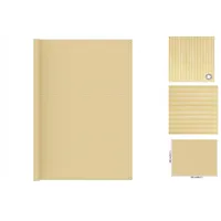 VidaXL Zeltteppich Beige 250x200 cm HDPE