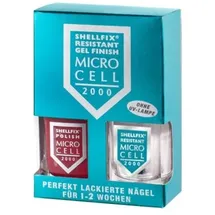 Micro Cell Micro-Cell Pflege NagelpflegeShellfix Resistant Gel Finish Nr. F3 Light Grey 11 ml