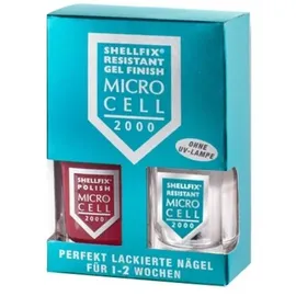 Micro Cell Micro-Cell Pflege NagelpflegeShellfix Resistant Gel Finish Nr. F3 Light Grey 11 ml