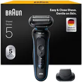 Braun Series 5 Rasierer Herren Elektrisch, Elektrorasierer, 50 Min. Akku, Rasier