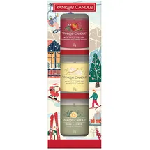 Yankee Candle Weihnachtsfeier Votivkerzen 3 x 37 g