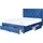 Beliani Lievin 160 x 200 cm Blau