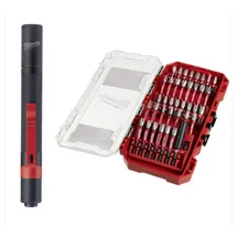 Milwaukee 4932498608 Bit-Set T-Profil, Kreuzschlitz Phillips, Kreuzschlitz Pozidriv