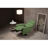 Egoitaliano Sessel »Kelly«, drehbar, manuelle Relaxfunktion mit Push-Back-Mechanismus grün