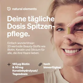 Natural Elements Haar Vitamine Kapseln 180 St.