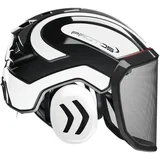 Forsthelm "INTEGRAL FOREST" fein F39 - schwarz/weißreflex