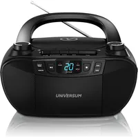 Universum BB 200 - tragbarer CD-Player mit Radio, Kassette - Lautsprecher – Boombox mit AUX & 3,5mm Kopfhöreranschluss