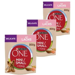 Purina ONE Mini Adult Lachs 3x800 g