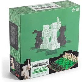 The Noble Collection Minecraft Schachspiel Overworld Heroes vs. Hostile Mobs deutsche Version
