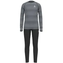 Odlo Active Warm Eco Set Schwarz/Grau Melange 92