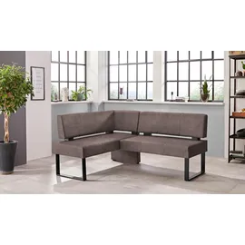 OTTO home HOME Oliver 180x89x140 cm Microfaser langer Schenkel rechts braun/dunkelbraun/arizona 4412), (38527749-0)
