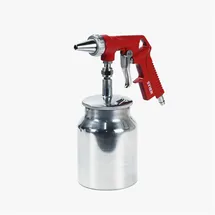 Stier Sandstrahlpistole, 5-10 bar, Sandstrahlgerät, Sandstrahler, Düsendurchmesser 3 mm, Luftbedarf 120 l/min, für Körnung 0,2-0,8 mm, entfernt Rost & Farbe