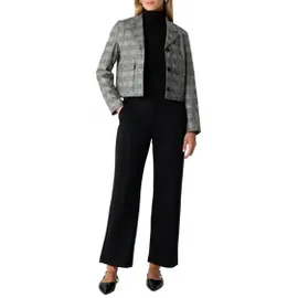 Comma, Longpullover Rollkragenpullover Schwarz 36