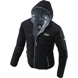 Uncle Sam Steppjacke anthrazit/schwarz grau|schwarz 3x