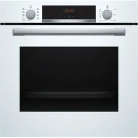 Bosch Herdset BOSCH Backofen weiß HYDROLYSE + Induktionskochfeld autark 60 cm