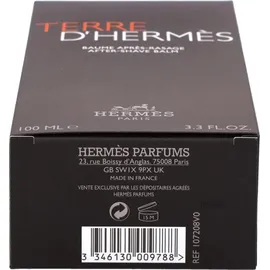 Hermès Terre d'Hermes Aftershave Balm 100 ml