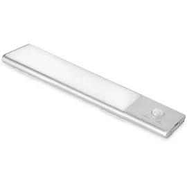 Emuca LED-Einbauleuchte Kunststoff/Aluminium 240 mm Matt eloxiert