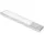 Emuca LED-Einbauleuchte Kunststoff/Aluminium 240 mm Matt eloxiert