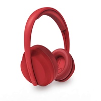 Energy Sistem Hoshi Eco Headphones Red (Kabellos), Kopfhörer, Rot