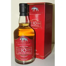 Wolfburn Whisky 10 Years Old Single Malt Scotch 46% vol 0,7 l Geschenkbox
