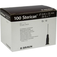 B. Braun STERICAN 0,45x25 mm Gr.18 braun
